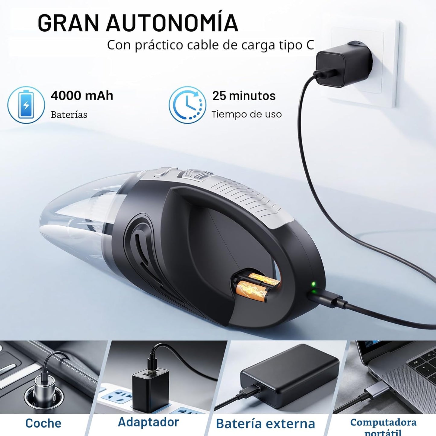 ASPIRADORA DE AUTOS